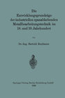 Buchcover Die Entwicklungsgrundzüge der industriellen spanabhebenden Metallbearbeitungstechnik im 18. und 19. Jahrhundert
