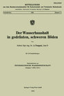 Buchcover Der Wasserhaushalt in gedränten, schweren Böden