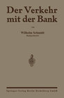 Buchcover Der Verkehr mit der Bank