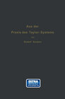 Buchcover Aus der Praxis des Taylor-Systems
