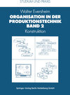 Buchcover Organisation in der Produktionstechnik