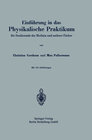 Buchcover Einführung in das Physikalische Praktikum