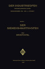 Buchcover Der Siemens-Martin-Ofen