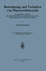 Buchcover Berechnung und Verhalten von Wasserrohrkesseln