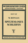 Buchcover Spitzenloses Schleifen