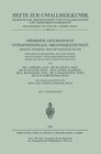 Buchcover Operierte Geschlossene Intraperitoneale Organverletzungen