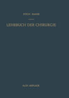 Buchcover Lehrbuch der Chirurgie