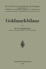 Buchcover Goldmarkbilanz