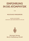 Buchcover Einführung in die Atomphysik