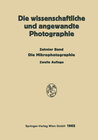 Buchcover Die Mikrophotographie