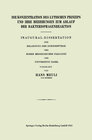 Buchcover Die Konzentration des Lytischen Prinzips und ihre Beziehungen zum Ablauf der Bakteriophagenreaktion