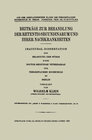Buchcover Beiträge zur Behandlung der Retentio Secundinarum und Ihrer Nachkrankheiten