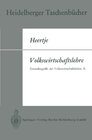 Buchcover Volkswirtschaftslehre