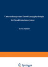 Buchcover Untersuchungen zur Entwicklungsphysiologie der Insektenmetamorphose