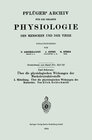 Buchcover Über die physiologischen Wirkungen der Muskelextraktivstoffe