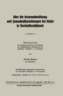 Buchcover Über die Kronenabwölbung und Zuwachsschwankungen der Kiefer in Nordostdeutschland