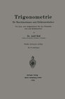 Buchcover Trigonometrie für Maschinenbauer und Elektrotechniker