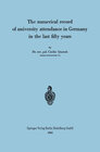 Buchcover The numerical record of university attendance in Germany in the last fifty years