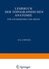 Buchcover Lehrbuch der topographischen Anatomie für Studierende und Ärzte