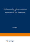 Buchcover Die Eppsteinschen Lehensverzeichnisse und Zinsregister des XIII. Jahrhunderts