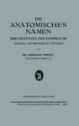 Buchcover Die Anatomischen Namen