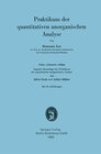 Buchcover Praktikum der quantitativen anorganischen Analyse