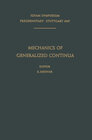 Buchcover Mechanics of Generalized Continua