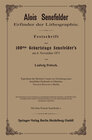 Buchcover Alois Senefelder Erfinder der Lithographie
