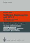 Buchcover Software-Engineering mit APL2