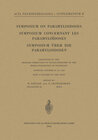 Buchcover Symposium on Paramyloidoses / Symposium Concernant les Paramyloïdoses / Symposium über die Paramyloidosen