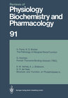 Buchcover Reviews of Physiology, Biochemistry and Pharmacology