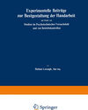 Buchcover Experimentelle Beiträge zur Bestgestaltung der Handarbeit