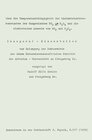 Buchcover Über die Temperaturabhängigkeit der Dielektrizitäts-konstanten des Gasgemisches NO2 ⇄ N2O4 und die elektrischen Momente 