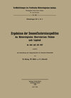 Buchcover Ergebnisse der Sonnenfinsternisexpedition