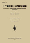 Buchcover Anthropometrie