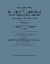 Buchcover Ergebnisse der Allgemeinen Pathologie und Pathologischen Anatomie des Menschen und der Tiere