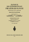 Buchcover Handbuch der Experimentellen Pharmakologie