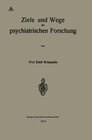 Buchcover Ziele und Wege der psychiatrischen Forschung