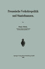 Buchcover Preussische Verkehrspolitik und Staatsfinanzen