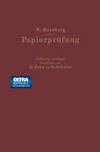 Buchcover Papierprüfung