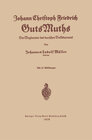 Buchcover Johann Christoph Friedrich GutsMuths