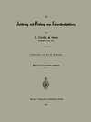 Buchcover Die Justirung und Prüfung von Fernrohrobjektiven