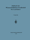 Buchcover Jahrbuch der Wissenschaftlichen Gesellschaft für Luftfahrt