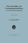 Buchcover Über Durchfalls- und Verstopfungskrankheiten und die Grundsätze ihrer Behandlung