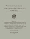 Buchcover Wissenschaftliche Abhandlungen der Kaiserlichen Normal-Eichungs-Kommission