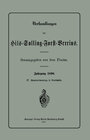 Buchcover Verhandlungen des Hils-Solling-Forst-Vereins