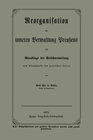 Buchcover Reorganisation der inneren Verwaltung Preußens auf Grundlage der Selbstverwaltung vom Standpunkte des practischen Lebens