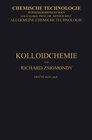 Buchcover Kolloidchemie Ein Lehrbuch