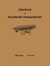 Buchcover Jahrbuch der Motorluftschiff-Studiengesellschaft