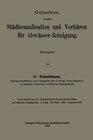 Buchcover Gutachten betreffend Städtecanalisation und Verfahren für Abwässer-Reinigung